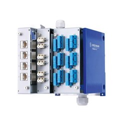 Hirschmann 942 082-998-016 Modular Industrial Patch Panel 6 x Single Module 24 x CAT6 Shielded